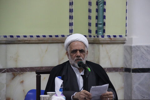 تصاویر / حضور مدیر حوزه علمیه استان قزوین در جمع روحانیون وطلاب قزوینی مقیم استان قم