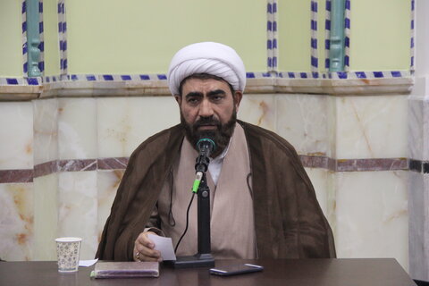تصاویر / حضور مدیر حوزه علمیه استان قزوین در جمع روحانیون وطلاب قزوینی مقیم استان قم