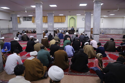 تصاویر/ جلسه طلاب و فضلای استان گیلان