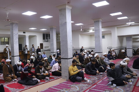 تصاویر/ جلسه طلاب و فضلای استان گیلان