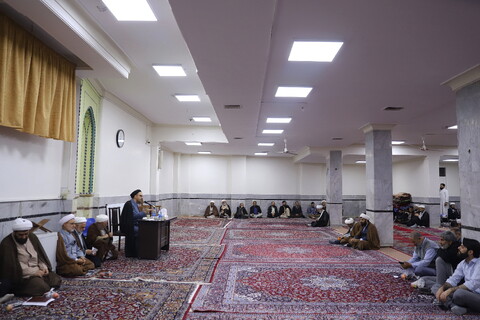 تصاویر/ جلسه طلاب و فضلای استان گیلان