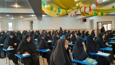 تصاویر/ مراسم جشن ولادت حضرت علی اکبر (ع) و روز جوان در مدرسه علمیه الزهرا (س) ارومیه