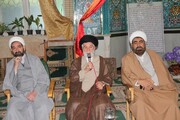 نشست مدیر حوزه علمیه قزوین با ائمه جماعات و روحانیون شهر اقبالیه