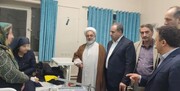 مدیرکل آموزش و پرورش آذربایجان شرقی به بیمارستان سینای تبریز رفت