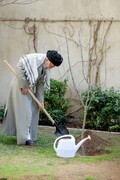 वृक्षारोपण दिवस पर सुप्रीम लीडर ने लगाए पौधे