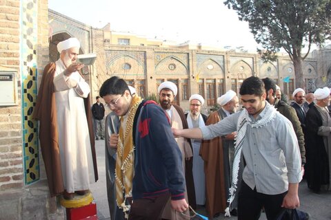 تصاویر / اعزام طلاب مدارس علمیه استان قزوین به اردوی فرهنگی راهیان نور