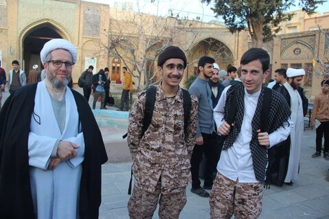 تصاویر / اعزام طلاب مدارس علمیه استان قزوین به اردوی فرهنگی راهیان نور