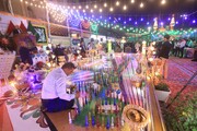 تصاویر/ برگزاری جشنواره شمع در بین الحرمین کربلا به مناسبت ولادت حضرت صاحب الزمان(عج)