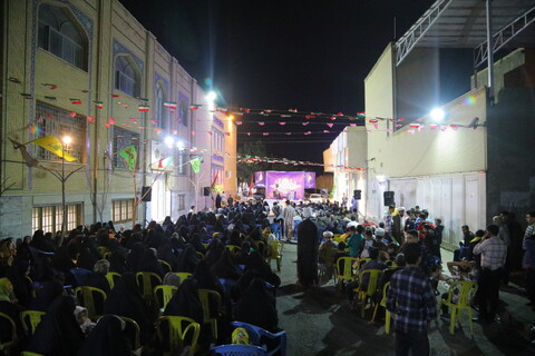تصاویر / مراسم جشن مردمی نیمه شعبان در بلوار شهید دل‌آذر