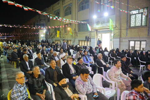 تصاویر / مراسم جشن مردمی نیمه شعبان در بلوار شهید دل‌آذر