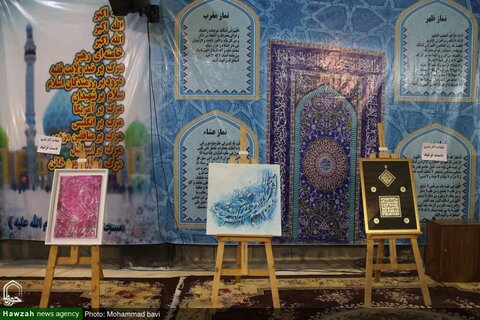 بالصور/ مراسيم افتتاح المعرض الجماعي للفن الإسلامي الإيراني بمدينة الأهواز