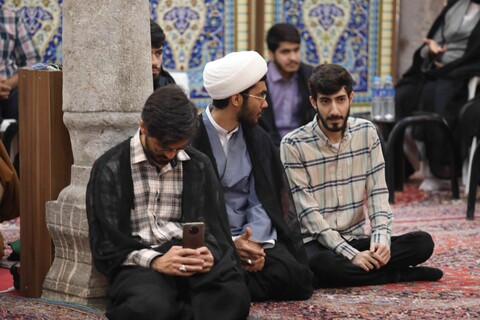 تصاویر/ آیین عمامه گذاری جمعی از طلاب مدرسه علمیه مروی تهران