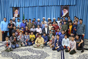 تصاویر / جشن میلاد امام زمان(عج) با حضور دانش آموزان در دفتر امام جمعه یزد