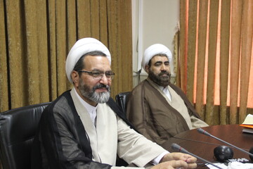 تصاویر/ جلسه معاون تبلیغ حوزه های علمیه با معاونان تبلیغ شهرستان های استان قزوین