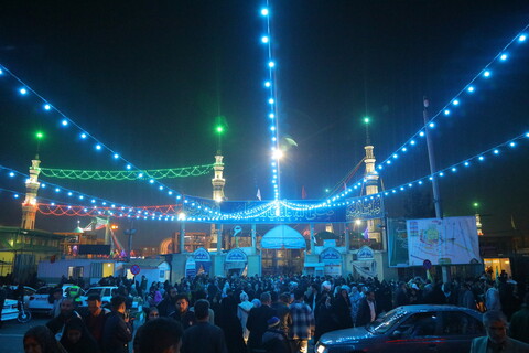 تصاویر / مراسم جشن شب نیمه شعبان در مسجد مقدس جمکران
