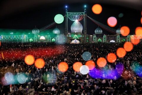 تصاویر/مراسم جشن نیمه شعبان در مسجد مقدس جمکران