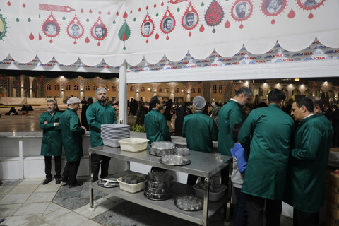 تصاویر/ افتتاح چایخانه صحن امام حسن مجتبی (ع) حرم رضوی