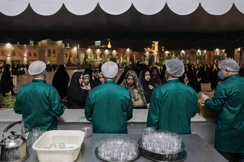 تصاویر/ افتتاح چایخانه صحن امام حسن مجتبی (ع) حرم رضوی