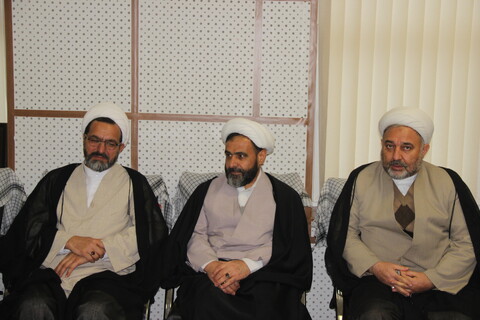 تصاویر / دیدار معاون تبلیغ وامور فرهنگی حوزه های علمیه کشور با مدیر حوزه علمیه قزوین