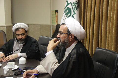 تصاویر/ جلسه معاون تبلیغ و امور فرهنگی حوزه های علمیه با معاونان تیلیغ شهرستان قزوین