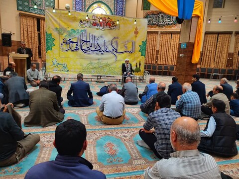 تصاویر/ مراسم جشن ولادت امام زمان در مسجد علی بن ابی طالب ارومیه