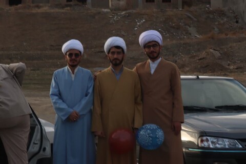 تصاویر/ جشنی متفاوت برای بچه های محلات پایین شهر توسط طلاب ارومیه- ۲