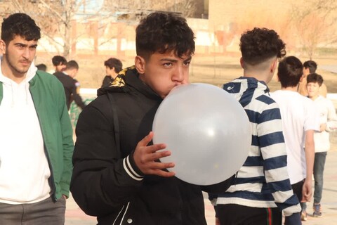 تصاویر/ جشنی متفاوت برای بچه های محلات پایین شهر توسط طلاب ارومیه- ۲