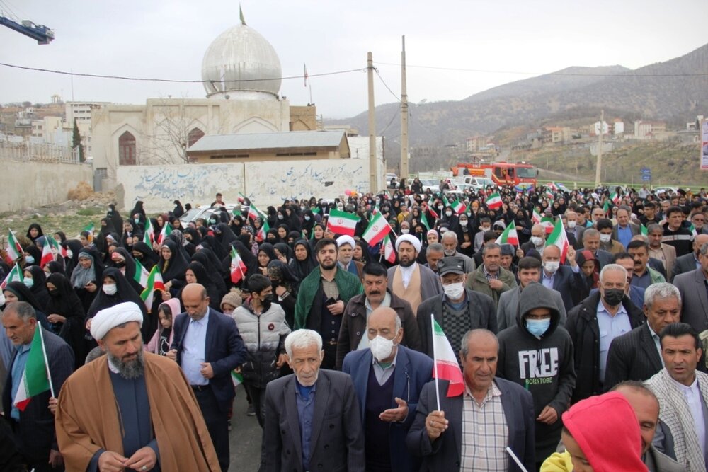 نیمه شعبانی متفاوت در یاسوج + عکس و فیلم