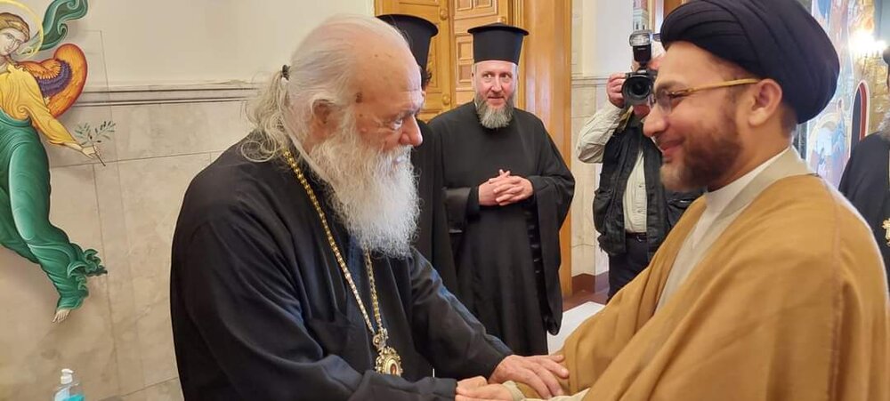 علامہ شہنشاہ نقوی کی پاپائے اعظم یونان سے ملاقات، مسیحی اور مسلمانوں کے درمیان انسانی بنیادوں پر ہم آہنگی پر زور