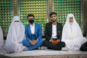 تصاویر/ جشن ازدواج آسان مهدوی ۵۰ زوج جوان در هرمزگان-۲