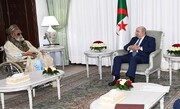 رهبر طریقت تیجانیه نیجریه با رئیس جمهور الجزایر دیدار کرد