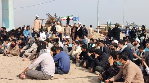 تصاویر /حضور طلاب مدارس علمیه استان قزوین در یادمانهای والفجر 8 وهویزه -عکس -ابوالفضل قاسمی