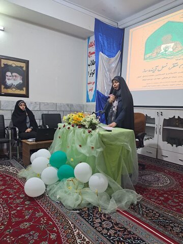 تصاویر / مراسم جشن نیمه شعبان در حوزه علمیه خواهران کوثر قزوین
