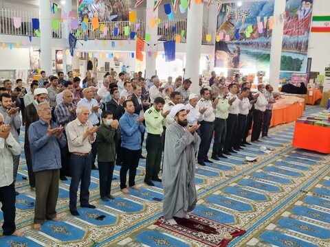 تصاویر/ اقامه نماز جمعه شهرستان پارسیان