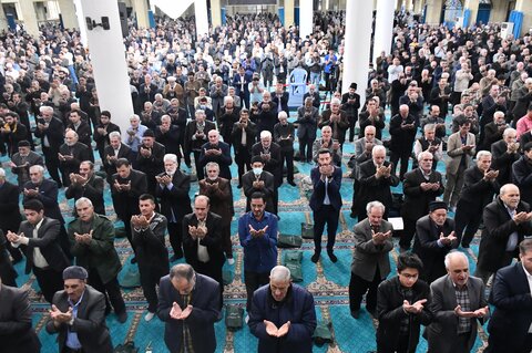 تصاویر/ آیین عبادی سیاسی نماز جمعه ارومیه