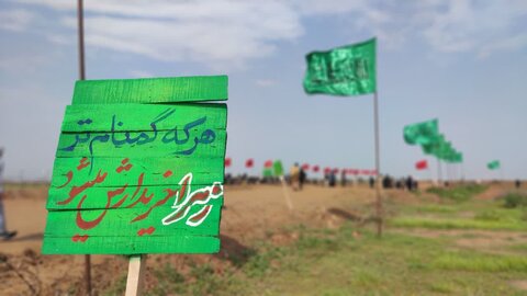 تصاویر / حضور طلاب مدارس علمیه استان قزوین در یادمان کانال کمیل -عکس -ابوالفضل قاسمی