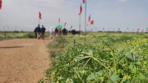 تصاویر / حضور طلاب مدارس علمیه استان قزوین در یادمان کانال کمیل -عکس -ابوالفضل قاسمی