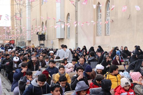 تصاویر/ جشن بزرگ نوجوانان مهدوی در سطح شهر بناب با هنرنمایی طلاب حوزه علمیه بناب