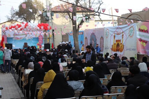 تصاویر/ جشن بزرگ نوجوانان مهدوی در سطح شهر بناب با هنرنمایی طلاب حوزه علمیه بناب