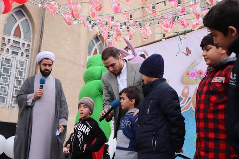 تصاویر/ جشن بزرگ نوجوانان مهدوی در سطح شهر بناب با هنرنمایی طلاب حوزه علمیه بناب