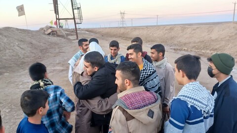 تصاویر/ بازدید طلاب خوی از منطقه عملیاتی فتح المبین