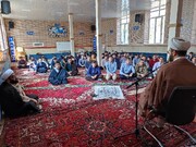 تصاویر/ نشست دبیر ستاد امر به معروف و نهی از منکر آذربایجان شرقی با طلاب مدرسه علمیه امیرالمومنین(ع) تبریز