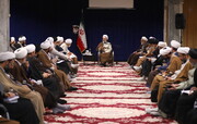 Photo/ Ayatollah Arafi Meets Directors of First Level Qom Islamic Seminary Schools
