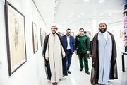 نمایشگاه طراحی چهره شهدا در بوشهر افتتاح شد