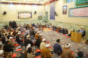 تصاویر / گردهمایی مبلغین اعزامی ماه مبارک رمضان در بیت مرحوم آیت الله العظمی صافی گلپایگانی
