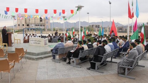 تصاویر/ مراسم بزرگداشت شهدا در مدینه العلم کاظمیه یزد