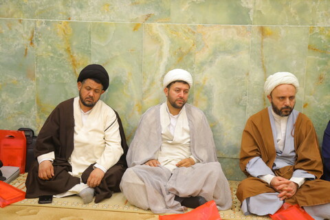 تصاویر / اجتماع مبلغین اعزامی ماه مبارک رمضان در بیت آیت الله العظمی صافی گلپایگانی
