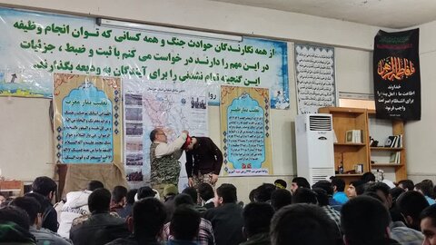 تصاویر / حضور طلاب مدارس علمیه استان قزوین در یادمان چزابه -عکس -ابوالفضل قاسمی