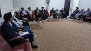 تصاویر/ تشکیل جلسه شورای پذیرش حوزه علمیه لرستان در الیگودرز