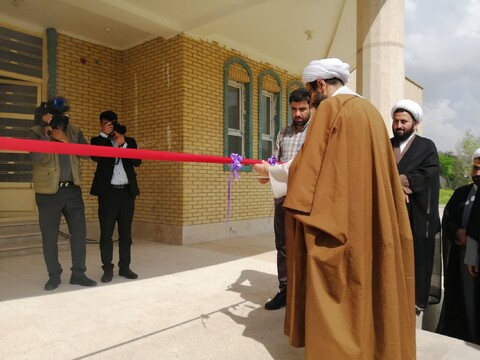 افتتاح ساختمان مدرسه علمیه الزهرا(س) مسجدسلیمان